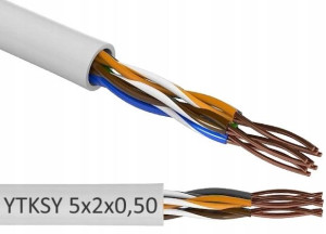 ZAMEL Przewód Kabel Telefoniczny YTKSY 5x2x0,5 0,5