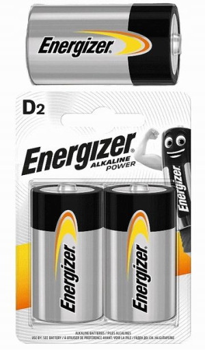 ENERGIZER 2xPaluszki Baterie Alkaliczne Power LR20