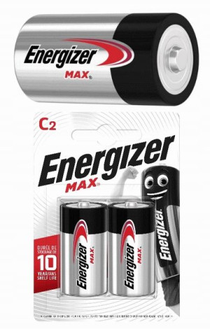 ENERGIZER Baterie Alkaliczne Max C LR14 2 sztuk