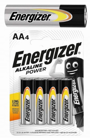 Energizer 4xpaluszki Bateria Alkaline Power Aa Lr6