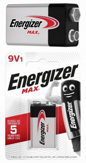 ENERGIZER 1x BATERIA Alkaiczna MAX 9V 6LR61