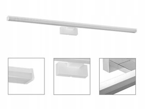 Lampa LED nad Lustro ASTEN Łazienkowy 90 cm IP44