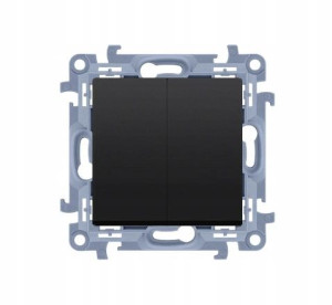 SIMON 10 Łącznik schodowy x2 LED bez piktogramu