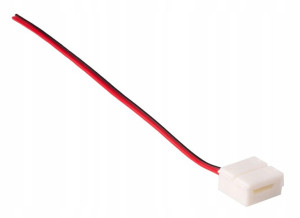 Wodoodporna Złączka do Taśm LED RGB 8mm 2pin-2pin