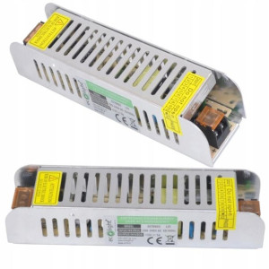 Zasilacz LED SLIM Modułowy 120W 12V 10A Taśma LED