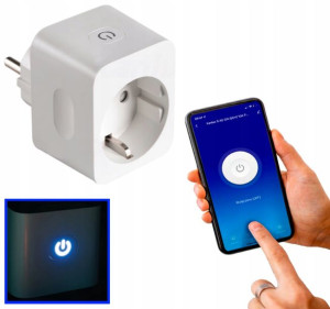 KANLUX Inteligentne Gniazdko WiFi SMART Schuko 10A