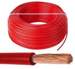 ZAMEL CET Przewód Kabel LgY 1x0,75 300/500V Czerw