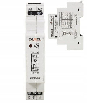Przekaźnik NO/NC 230V 16A PEM-01/230 ZAMEL