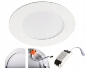 KANLUX Oprawa Sufitowa LED Oczko ROUNDA 6W Ciepła