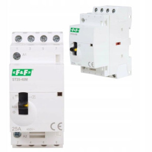 F&F Stycznik Modułowy 25A 230V AC ST25-40-M