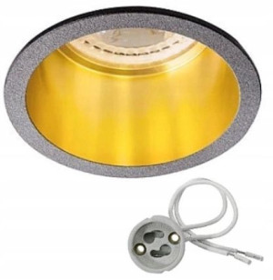 KANLUX Oprawka sufitowa SPAG D B/G + GU10 27326