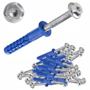 RAWLPLUG Kołek Ramowy z Kołnierzem 10x100mm 25szt
