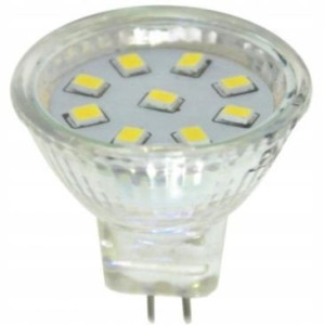 LED-POL Żarówka LED 1,8W zimna GU 5.3 160lm