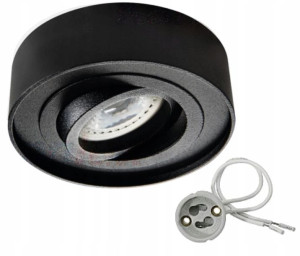 Spot Oprawka Sufitowa MINI BORD Czarna 35W + GU10