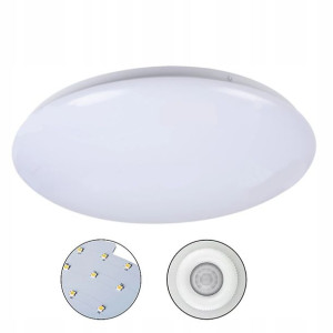 Kanlux Plafon LED Oprawa Sufitowa Czujnik Ruchu 18