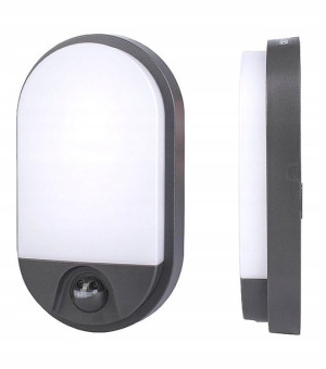 Lampa Ogrodowa NEFRYT LED z Czujnikiem Ruchu 15W