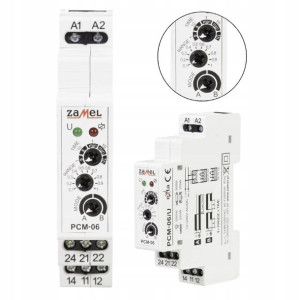 PRZEKAŹNIK Czasowy 2funkcyjny 12-240V PCM-06/U ZAM