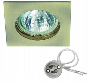 Oprawka Sufitowa GU10 50W AB NAVI KANLUX 04693