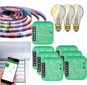 ZAMEL Zestaw Sterowania Roletami RGB Oświetleniem