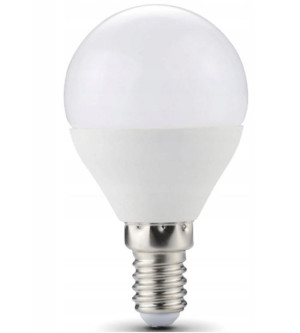 Żarówka LED E14 Okrągła Kulista Barwa Zimna 230V