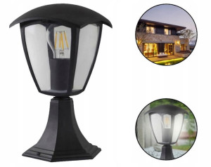 Słupek Ogrodowy Lampa Zewnętrzna WENA 30 CM E27