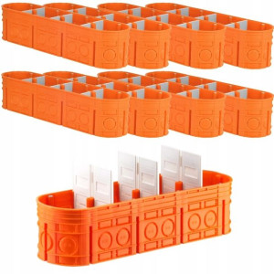 SIMET Puszka Podtynkowa MULTIWALL 4x60mm 20 sztuk