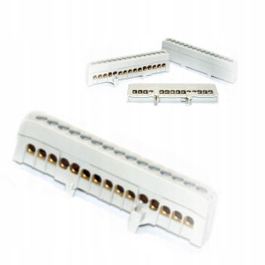 Mostek Listwa Zaciskowa Zacisk 63A 15x1-16 mm²