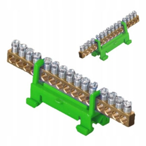 Mostek Listwa Zaciskowa Zacisk 63A 15x1-16 mm²
