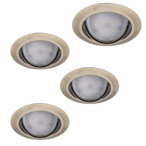 Kanlux ZESTAW 3 szt. OPRAW Oczko Halogen TRIBIS