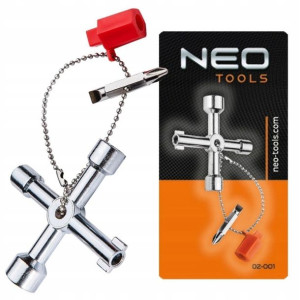 NEO Tools Klucz Uniwersalny do Szafek Technicznych