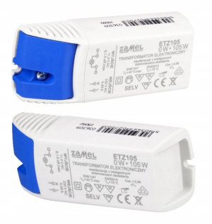 Transformator elektroniczny 12V 9,1A 105W ETZ-105