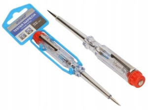 Próbnik Tester Napięcia 100-250 V 140 mm Płaski