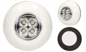 Lampka Dotykowa LED do Szafki na Baterie 3x AAA