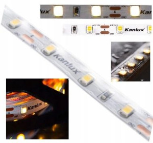 Kanlux Taśma LED L60 11W/M IP65 Biała Chłodna 5m