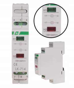 F&F Lampka Sygnalizacyjna Kontrolna 10-30V