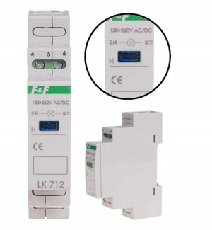 F&F Lampka Kontrolna Zasilania LK-712B-10-30V