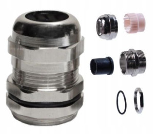 Dławik Kablowy Metalowy Dławica PG-16 IP68