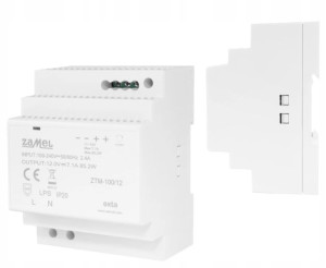 Zasilacz Impulsowy Na Szynę DIN TH-35 100W 24V