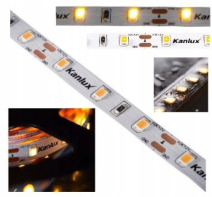Kanlux Taśma LED L60 11W/M 12V Biała Ciepła 5m