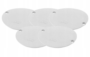 SIMET 5szt. Pokrywa Puszki Przykręcana Dekiel 60mm