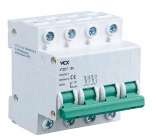 Wyłącznik Nadmiarowo Prądowy DC 6kA C 4P 13A PV