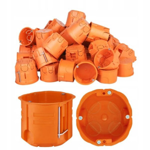 SIMET Puszka do Pustych Ścian 60 mm Głęboka 45 szt