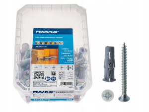 RAWLPLUG UNO Kołek Uniwersalny z Wkrętem FI ⌀ 10mm