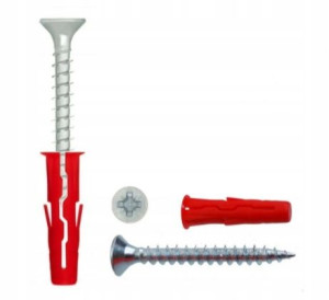 RAWLPLUG UNO Kołek Uniwersalny z Wkrętem FI ⌀ 6mm