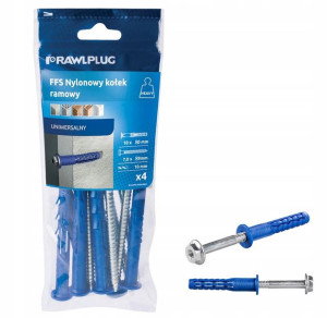 RAWLPLUG Kołek Kołki FFS ramowy 10x80mm op. 4szt