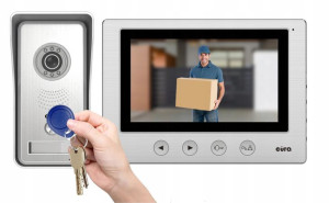 Wideodomofon Wideo Domofon Breloki RFID Brama EURA