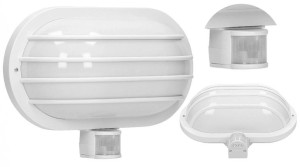 Lampa Zewnętrzna Kinkiet Ogrodowy z Czujnikiem E27