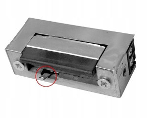 Elektrozaczep Rygiel Zamek Symetryczny Wyłącznik