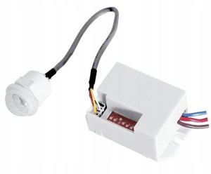 Czujnik Ruchu Mini Sonda PIR 120 / 360 12-24V