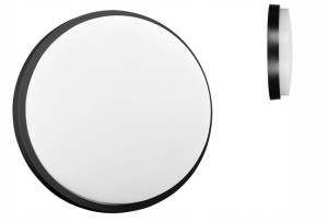 Lampa Elewacyjna Ogrodowa LED AGAT Czarna 15W IP54